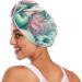Super Absorbent Mermaid Girl Hair Towel 2 Pack | Quick Dry Flower Design Turbans for Women & Girls - Buy Online on GoSupps.com