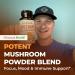 Lions Mane Supplement Capsules Mushroom Powder Blend with Lions Mane Powder Turkey Tail Shiitake Mushrooms & More Focus & Energy Supplements for Mood & Immune Support. Non-GMO. 60 Vegan Capsules - Buy Online on GoSupps.com