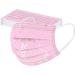 50 PC Adult Spring Flower Print Disposable Face Masks for Women - Pink Design Face Bandanas - Buy Online on GoSupps.com