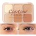  Iouyjiu Makeup Concealer Palette Facial Contouring Powder Palette Natural Tone Beauty Supplies Perfect for Parties Night Out Daily Use Shopping & Dating - Buy Online on GoSupps.com