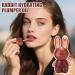 Huxibai Full effect lip hydrating plumper with bunny effect lip gloss for women and girls daily use evening care makeup preparation 05 - Buy Online on GoSupps.com