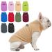 BEAUTYZOO Dog Fleece Vest Sweater Winter Jacket for Small and Medium Dogs with D-Ring Leash Cold Weather Coat Hoodie for XS S M Dogs Boy or Girls Medium BEIGE