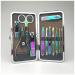 Nail Clippers Set Stainless Steel Pedicure Nail Clippers Tool Man and Woman Portable Nail Clippers 12 Piece Set for Travel
