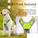Thinkpet Anti-Zug Dog Harness - Adjustable Reflective & Breathable Control Harness with Handle (Small Bright Green) - Perfect for Comfortable Dog Walking - Buy Online on GoSupps.com