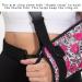 Breathable Arm Sling with Waist Belt | Comfortable Elbow Brace for Women | Ideal for Shoulder & Elbow Injuries | Rose Color - Buy Online on GoSupps.com
