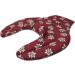 Neck Horns HWS - Flaxseed Warming Cushion for Neck Shoulders & Back - Elegant White Pillow - Buy Online on GoSupps.com