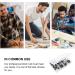 Hemoton Black Rivets Threaded Rivets 120pcs Blind Rivets Aluminium Black .4 .0 .2 Rivet Blind Rivets Nail Fasteners for Home Stainless Steel Rivets Stainless Steel Set - Buy Online on GoSupps.com