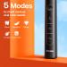 Bitvae R2 Rotating Electric Toothbrush for Adults with 8 Brush Heads Travel Case 5 Modes Rechargeable Power Toothbrush with Pressure Sensor 3 Hours Fast Charge for 30 Days Black Black 1 Pack - Buy Online on GoSupps.com