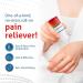 SolarMax Pain Relief Roll-On | Arthritis Backache Bruise & Muscle Strain Relief Gel | Capsaicin & Menthol Formula - Buy Online on GoSupps.com