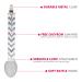 The Official Teething Egg Baby Teether Gray - Best Teething Toys for Babies 0-6 Months and 6-12 Months - Infant Sensory Development Toy - Perfect Baby Shower Gift - Buy Online on GoSupps.com