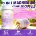 10 in 1 Magnesium 500mg Complex Capsule Magnesium for Women with L-theanine Acetyl-L-Carnitine R-Alpha Lipoic Acid Coq 10 B6 D3 & K2 Digestive Health Muscle & Nerve Sleep Vegan 120 Ct - Buy Online on GoSupps.com