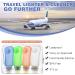 Moko Travel Bottles Set - 4 PCS BPA-Free Silicone Leak-Proof Refillable 3.1 oz Travel Bottles for Shampoo & Toiletries - Buy Online on GoSupps.com