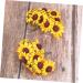 STOBAZA 2pcs 2 Sunflower Paper Wedding Bouquet Ramo De Flores Artificiales Fake DIY Ornament Box - Buy Online on GoSupps.com