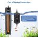 Hygger 200W Adjustable Aquarium Heater - Fast Heating for 80-200L Freshwater & Saltwater Tanks - Buy Online on GoSupps.com