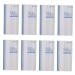 Healeved 100pcs Trash Bag Nausea Bags Barf Bag Car Vomit Bags Trash Bag for Car Emesis Bags Disposable Motion Sickness Vomit Bag Disposable Emesis Bag Carsickness Vomit Bag Medical Paper