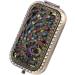 Leorx Antique Peacock Compact Mirror - Double Sided Metal Makeup Mirror for Women - Buy Online on GoSupps.com