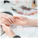 Milisten Glass Jar Glass Wedding Decor Manicure Nail Dish Nail Art Liquid Holder Nail Liquid Holder Nail Dish Bowl with Lids Dappen Dish Plate Cup Candy Plate Bracket Candy Jar With Cover - Buy Online on GoSupps.com