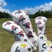 Golf Head Covers - USA Flag Birdie Design Leather Headcover for Fairway - 1 Piece - Buy Online on GoSupps.com