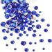 4200stk Dark Blue Nail Rhinestones - SS6-SS200 Flat Back K9 Glass Gems for Nail Art - Sparkling Charms for Stunning Designs - Buy Online on GoSupps.com