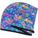 Hair Towel Wrap with Button | Quick-Dry Towel Turban for Effortless Hair Drying | Colorful Mushrooms Design - Buy Online on GoSupps.com