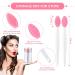 24 Pcs Double Sided Silicone Lip Scrubber Set for Plump Lips | Exfoliating Lip Brush with Container | Soft Cleaning Applicator for Smoother Appearance - Mixed Colors - Buy Online on GoSupps.com