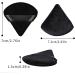 Generic 2 Pieces Powder Puff Triangle Powder Puff Soft Makeup Powder Puffs Reusable Powder Puff Triangle Dry Wet Velour Puff for Loose Powder Daily Makeup Foundation Cream Blush (Black) - Buy Online on GoSupps.com