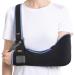 VELPEAU Arm Sling Shoulder Immobilizer - Rotator Cuff Support Brace - Comfortable Sling for Shoulder Left and Right Arm Men and Women(Medium)