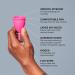 Lunette Menstrual Cup Model 2 - Blue for Normal/Heavy Flow | DE Version - Eco-Friendly Period Solution - Buy Online on GoSupps.com
