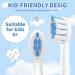Kids Electric Toothbrush Replacement Heads for Philips Sonicare - 8 Ultra Soft Bristles for Ages 6+ | Compatible with Sonicare Kids - Buy Online on GoSupps.com