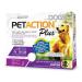 PetAction Plus For Dogs 45-88 lbs 3 Doses - 0.091 fl oz (2.68 ml) Each