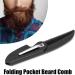 Peigne de poche pliant pour hommes paquet de 2 peignes lisser dents fines pour le toilettage quotidien la barbe ou la moustache - Buy Online on GoSupps.com