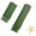 100 pcs 6.69 inch Plastic Floral Stem Wire for DIY Crafts - Green 17cm Artificial Flower Rod | Bouquet Arrangements Decor Supplies - Buy Online on GoSupps.com