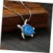 Toyvian Blue Necklace Ocean Decor The Choker Neck Chain Women Necklace Pendant Animal Miss Grace - Buy Online on GoSupps.com