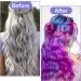 Bewudy 2 Sets of Hair Coloring Kits Hair Highlighting Caps Hair Dye Cap Disposable Hair Art Frosting Cap with Plastic Crochet Hook and Hair Dye Brushes for Salon Hair Dyeing Hairdressing (Pink) - Buy Online on GoSupps.com