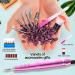 AIRSEE USB Portable Electric Nail Drill Kit for Acrylic Gel Nails - Professional Efile with 6 Bits, 26 Sanding Bands, Glass File & Nail Brush | Purple - Buy Online on GoSupps.com