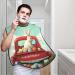 Easter Bunny Truck Shaving Bib | Waterproof Beard Apron | Perfect Gift for Dad | One Size Fits All - Buy Online on GoSupps.com