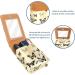 Travel Lipstick Organizer Case - Vintage Butterflies Makeup Bag with Mirror | Portable Beauty Essentials - Buy Online on GoSupps.com