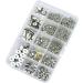 Silver Plated Barrel Leather Cord Ends & Lobster Clasp Kit - 1000pcs - Buy Online on GoSupps.com