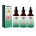 3 PCs Dentizen Gum Regrowth Drops - Rejuvenate Your Gums With Ease Gum Restore Plus Liquid Drops Mouthwash Gum Disease Treatment for Gum Health