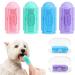 Ldiidii dog toothbrush dog toothbrush fingers toothbrush dog dog toothbrush cats toothbrush dog toothbrush fingerling toothbrush for dog dog toothbrush for dogs cat dog toothbrush 1 piece (4 Pack) multicolored