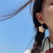Shop Feyley Earrings | Colorful Resin Flower Dangle Earrings for Parties - Violet Charm Jewelry - Buy Online on GoSupps.com