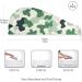 Black Green Teal Graffiti Hair Towel 2 Pack | Super Absorbent Quick Dry Hair Turbans for Women & Girls - Buy Online on GoSupps.com