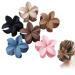 6 pieces of hair clip flowers hair clips women fashionable and elegant flower sheet design suitable for thick hair hair accessories gift for girls 6 colors
