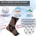 Buy Copper Ankle Brace - Copper Infused Compression Sleeve for Men & Women | International Shipping Available - Buy Online on GoSupps.com