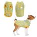 Dog sweater Small dogs pet plush sweater warm dog sweater dog sweater fleece winter coat for small dogs puppy dog sweaters for dogs cats (2xl yellow) 2xl yellow