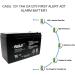 Casil 12V 7Ah Replacement Battery for APC Back-UPS ES 500 VA BE500C BE500U - International Shipping Available - Buy Online on GoSupps.com