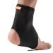 Orthopedic Anklet - Ankle Brace for Sprained Ankle - Sprained Ankle Support Foot Wrap Ankle Compression Sleeve X-Large Black