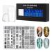 Shop Hislaves 1 Nail Plate DIY - Premium Steel Nail Stamping Set for Flawless Designs | International Shipping Available - Buy Online on GoSupps.com