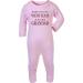 Born To Love West Ham Just Like Grandad Sleepsuit | 3-6 Months | Pink | 100% Fine Combed Cotton | Designed & Printed in UK - Buy Online on GoSupps.com