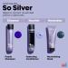 Matrix Total Results So Silver Purple Shampoo 10.1oz - Neutralizes Yellow Tones, Tones Blonde & Silver Hair - Color Depositing Shampoo for Color Treated Hair - Buy Online on GoSupps.com